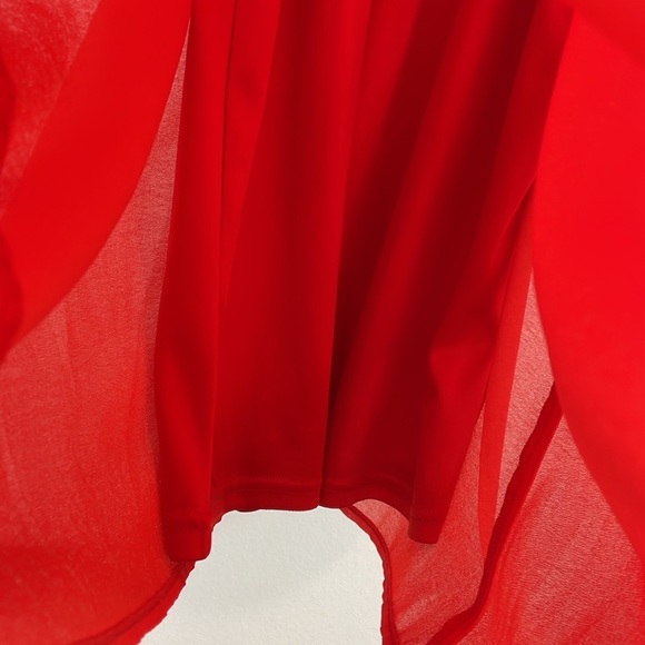 Lulus dress women's size small spaghetti strap red pullover lined sleeveless - Picture 4 of 8